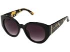 Betsey Johnson Bj874159 (black Floral) Fashion Sunglasses