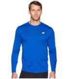 New Balance Accelerate Long Sleeve (team Royal) Men's Long Sleeve Pullover