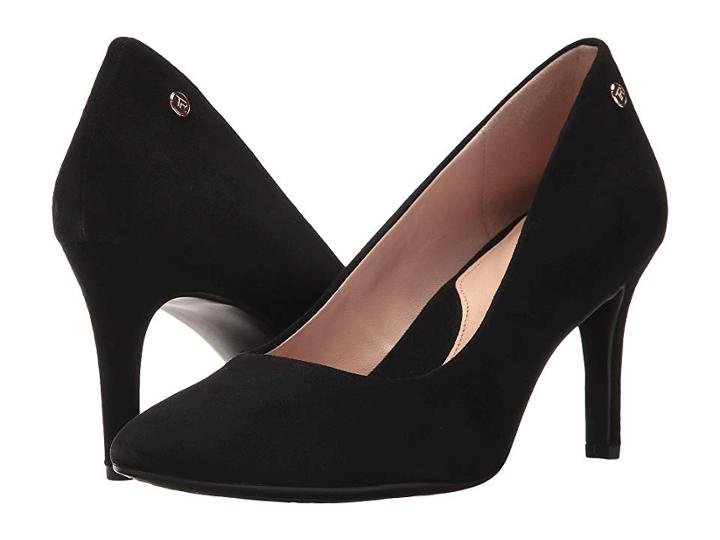 Taryn Rose Tamara (black Silky Suede) Women's Shoes