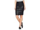 Sam Edelman Riley Skirt In Jet Black Coated (jet Black Coated) Women's Skirt