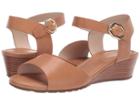 Cole Haan Evette Grand Wedge Sandal (pecan Leather) Women's Shoes
