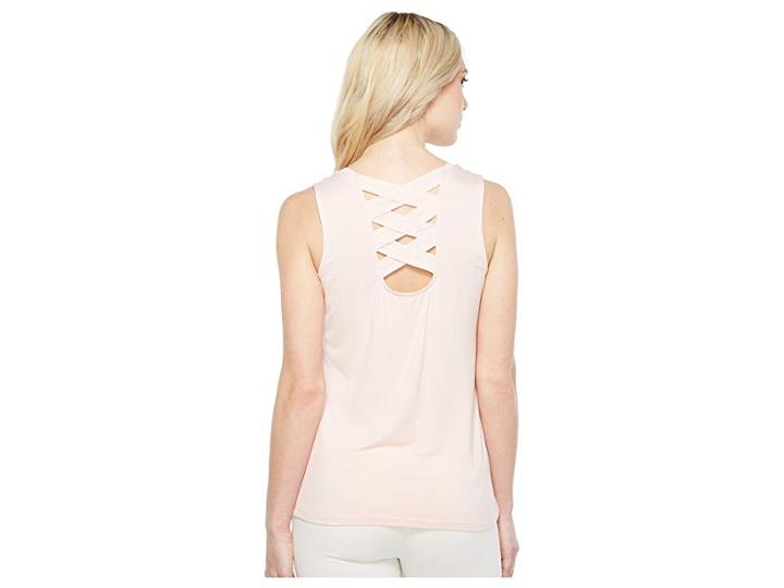 Ivanka Trump Cross-back Tank Top (blush) Women's Sleeveless