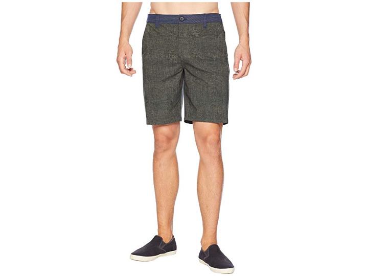 Rip Curl Mirage Crestview Boardwalk Hybrid Shorts (black) Men's Shorts