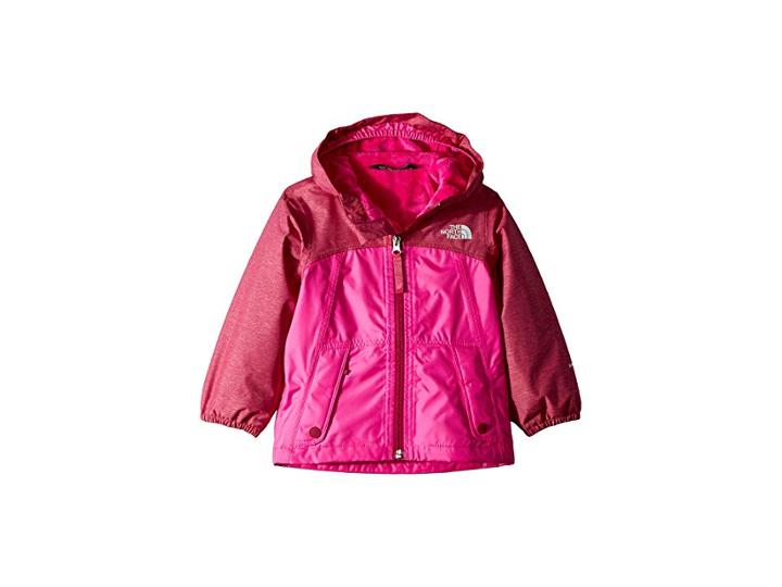 The North Face Kids Warm Storm Jacket (toddler) (dramatic Plum Heather) Girl's Coat