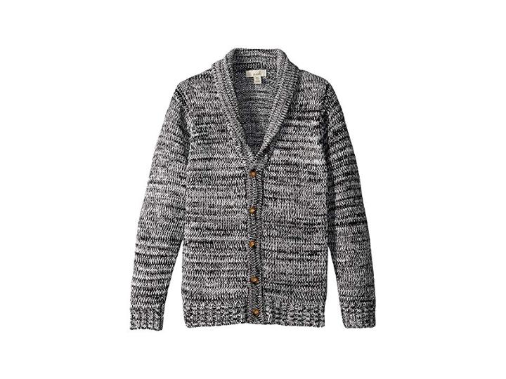 Peek Finn Cardigan (toddler/little Kids/big Kids) (black) Boy's Sweater