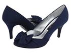 Nina Forbes (new Navy Luster Satin) Women's Slip-on Dress Shoes