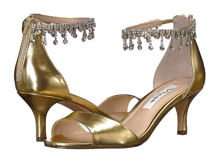 Nina Chianne (platino Smooth Metallic) High Heels
