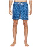 Tommy Bahama Naples Marlin Mixer Swim Trunk (galaxy Blue) Men's Swimwear