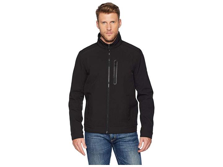 Nautica Softshell Jacket (black) Men's Coat