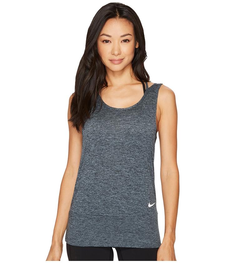 Nike Dry Training Tank (black/cool Grey/white) Women's Sleeveless