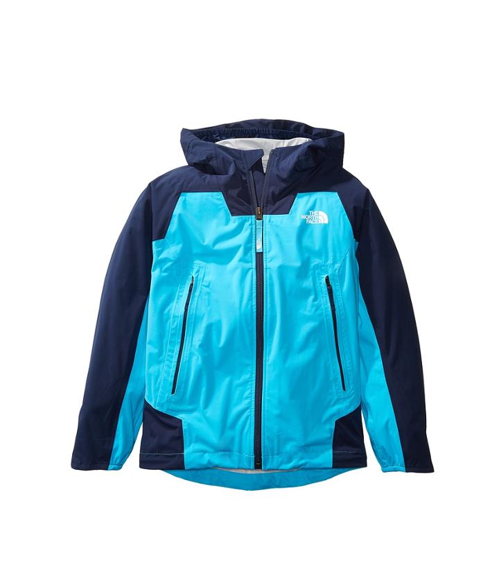 The North Face Kids Allproof Stretch Jacket (little Kids/big Kids) (turquoise Blue/cosmic Blue/tnf White) Boy's Coat