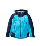 The North Face Kids Allproof Stretch Jacket (little Kids/big Kids) (turquoise Blue/cosmic Blue/tnf White) Boy's Coat