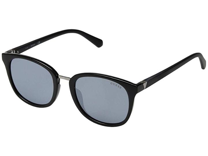 Guess Gu6927 (shiny Black/smoke Mirror) Fashion Sunglasses