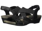 Aravon Standon X Strap (black) Women's Sandals