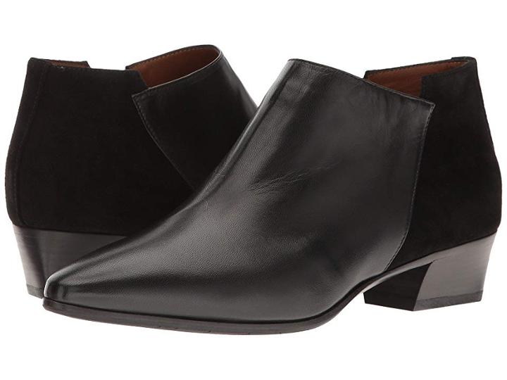 Aquatalia Fonda (black Suede/leather) Women's Shoes