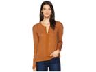 Sanctuary Sienna Mix Top (caramel) Women's T Shirt