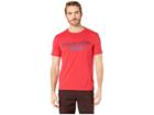 Calvin Klein Jeans Gradient Calvin Klein Crew Neck Tee (tango Red) Men's T Shirt