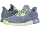 Adidas Adizero Defiant Bounce (raw Grey/white/frozen Yellow) Men's Tennis Shoes