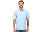 Quiksilver Waterman Centinela 4 Traditional Polynosic Woven Top (azure) Men's Clothing
