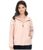 Cole Haan Sporty Hooded Packable Jacket (canyon Rose) Women's Coat