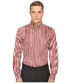 Vivienne Westwood Luxury Stripe Krall Shirt (red Stripe) Men's Clothing