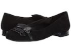 Anne Klein Ulanee Flat (black Fabric) Women's Flat Shoes
