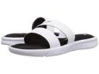 Nike Ultra Comfort Slide (white/white/black) Women's Sandals