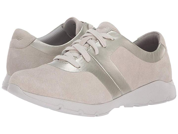 Dansko Andi (ivory/gold Suede) Women's  Shoes
