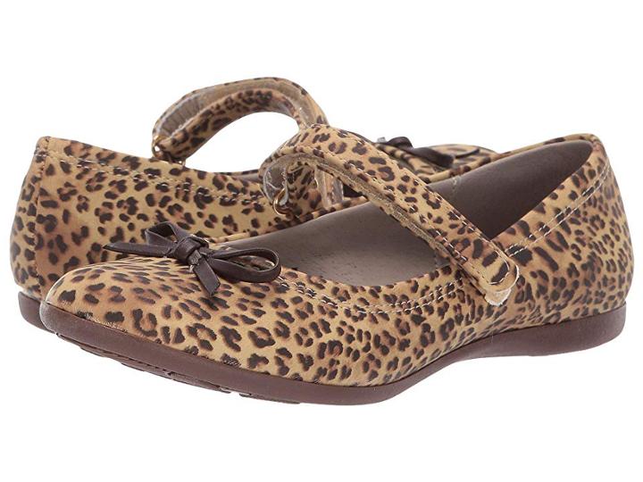 Kid Express Rosie (toddler/little Kid/big Kid) (cheetah Print) Girls Shoes