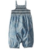 Peek Marissa Bubble (infant) (chambray) Girl's Overalls One Piece