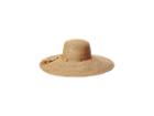 Lauren Ralph Lauren Sun Hat With Charms (rustic Tan) Caps