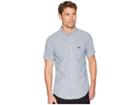 Rvca That'll Do Stretch Short Sleeve Woven (seattle Blue) Men's Clothing