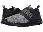 Puma Enzo Strap Knit (puma Black/puma White) Women's Shoes