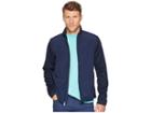 Perry Ellis The Essential Full Zip Stretch Fleece Jacket (dark Sapphire) Men's Coat