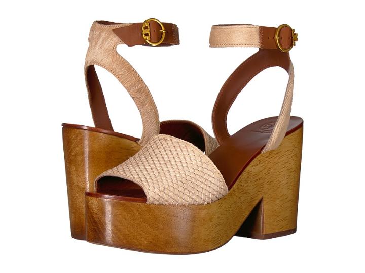 Tory Burch Camilla 100mm Sandal (savannah) Women's Sandals