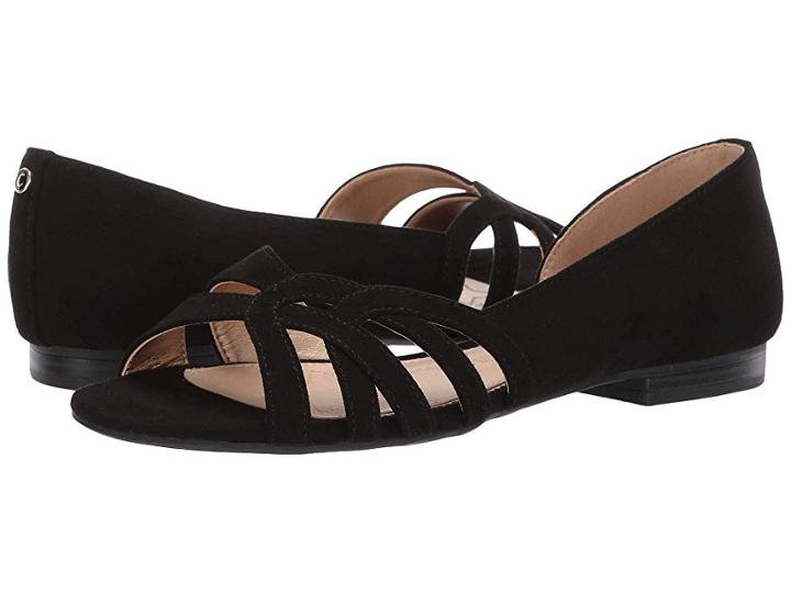 Circus By Sam Edelman Belinda (black Microsuede) Women's Flat Shoes