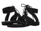 Steve Madden August (black Suede) Women's Sandals