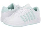 K-swiss Classic Pro (little Kid) (white/soothing Sea) Shoes