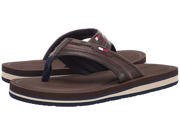 Tommy Hilfiger Walby (dark Brown) Men's Sandals