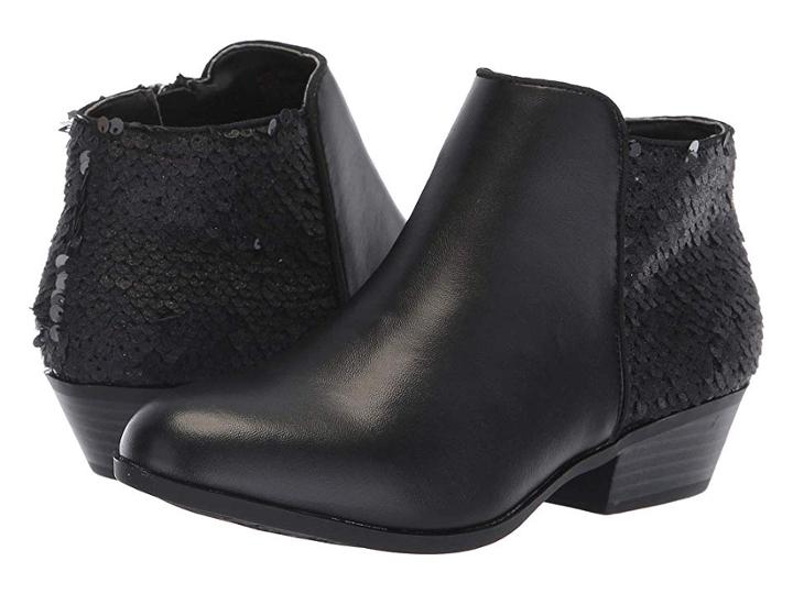 Sam Edelman Kids Petty Sequin (little Kid/big Kid) (black) Girl's Shoes