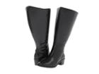 Rose Petals Curly (extra Wide Calf) (black New Softy) Women's Boots