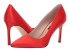 Nine West Emmala Pump (red Satin) Women's Shoes