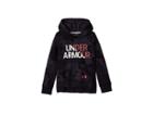 Under Armour Kids Rival Hoodie (big Kids) (black/penta Pink) Girl's Sweatshirt