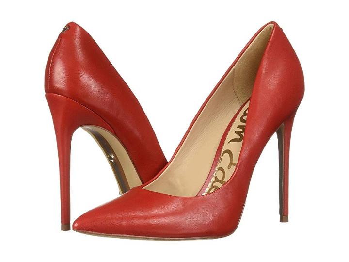 Sam Edelman Danna (candy Red Dress Nappa Leather) Women's Shoes