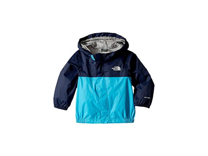 The North Face Kids Tailout Rain Jacket (infant) (cosmic Blue/turquoise Blue) Kid's Jacket
