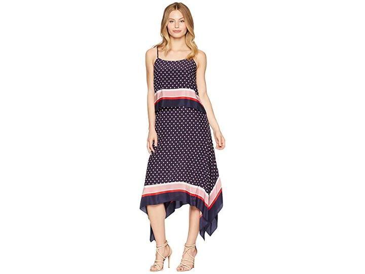 Joie Seia Silk Dress (dark Navy) Women's Dress