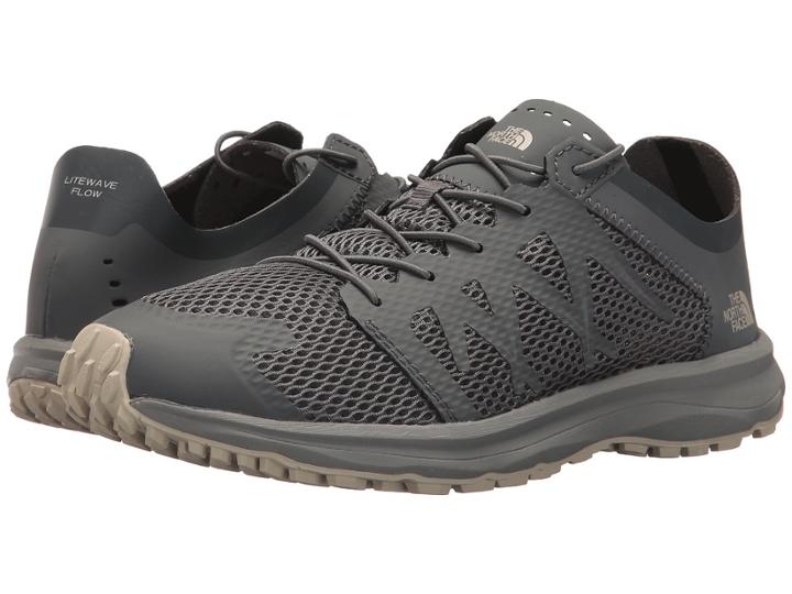 The North Face Litewave Flow Lace (zinc Grey/vintage White) Women's Shoes