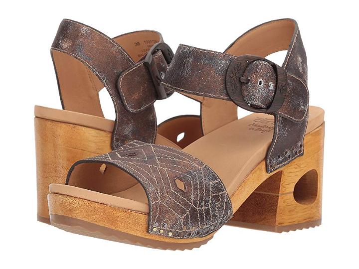 Dansko Odele (denim Metallic) Women's Clog/mule Shoes