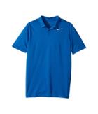 Nike Kids Victory Polo (big Kids) (blue Jay/flint Silver) Boy's Short Sleeve Pullover
