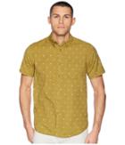Billabong All Day Jacquard Short Sleeve Shirt (walnut) Men's Short Sleeve Button Up